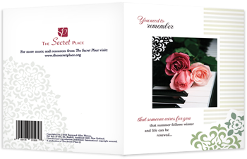 front and back of greeting card