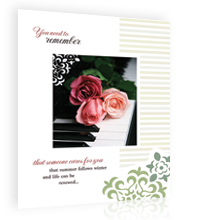 Condolence card